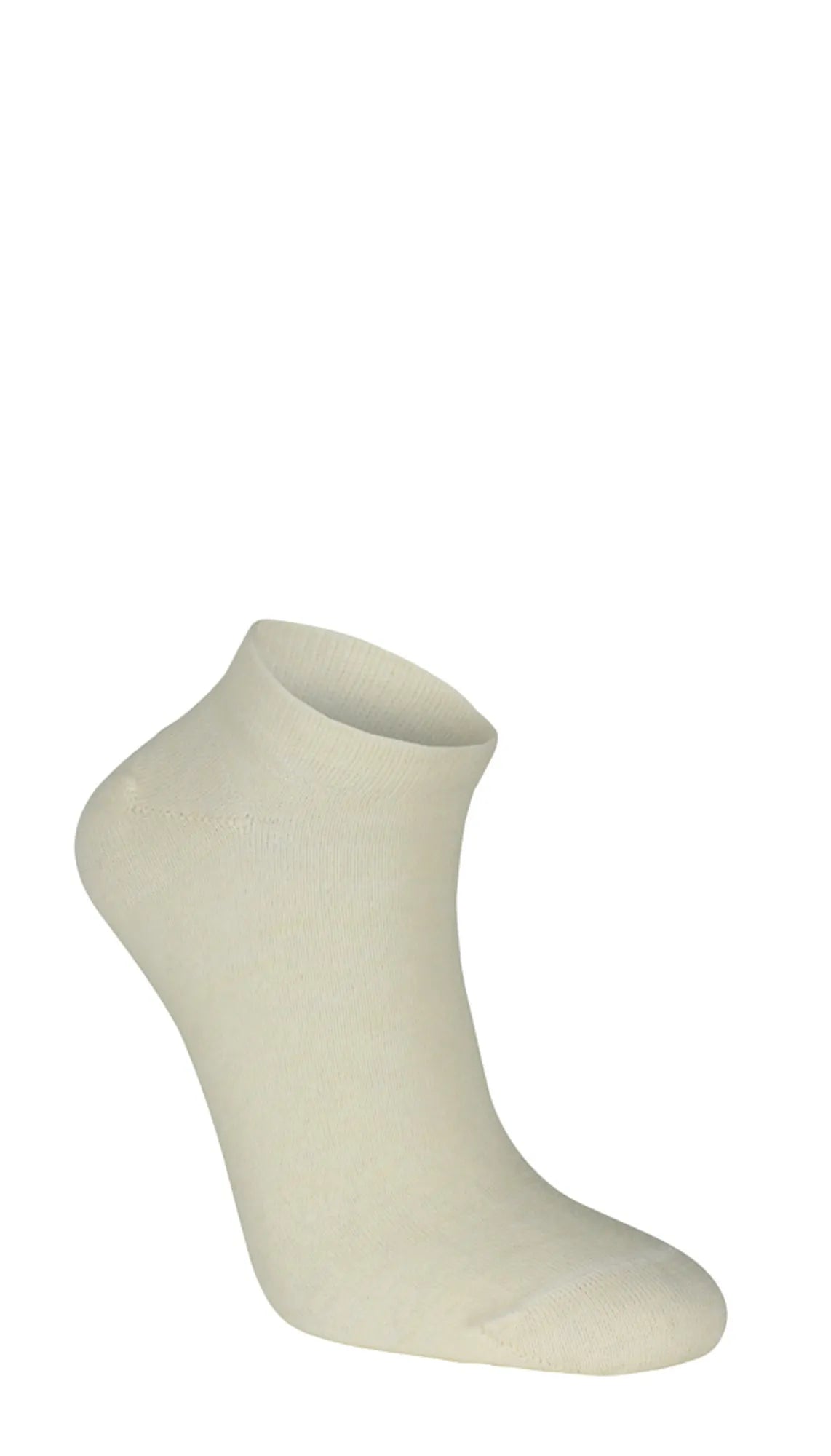 WOOL SOCK X - LOW, 90% MERINO ULL — NATURAL WHITE - Ivanhoe of Sweden