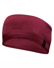 UNDERWOOL HEADBAND 100% EXTRA FINE MERINOULL — ROYAL CHERRY - Ivanhoe of Sweden