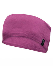 UNDERWOOL HEADBAND 100% EXTRA FINE MERINOULL — LILAC ROSE - Ivanhoe of Sweden