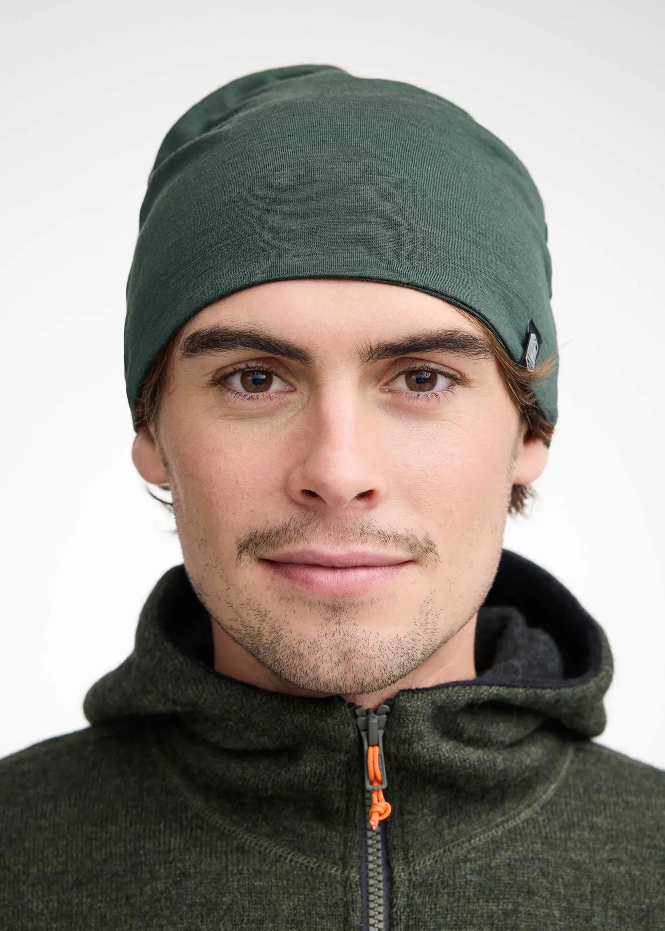 TUNN MÖSSA I MERINOULL — RIFLE GREEN - Ivanhoe of Sweden