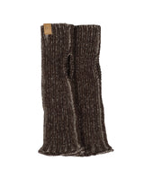 NLS GATERS, 100% UNDYED WOOL  — CHOCOLATE MOULINÉ