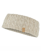 NLS CABLE HEADBAND, 100% UNDYED WOOL  — BIRCH