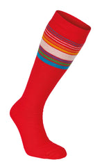 RETRO-SKI SOCK — CHILLI RED