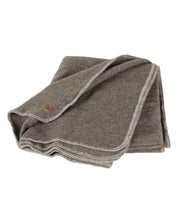 ULLPLÄD I 100% OFÄRGAD ULL – NLS BLANKET SOLID — NUTMEG - Ivanhoe of Sweden