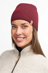 FIONA HAT — DEEP RED