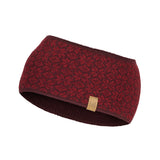 FIONA HEADBAND — DEEP RED