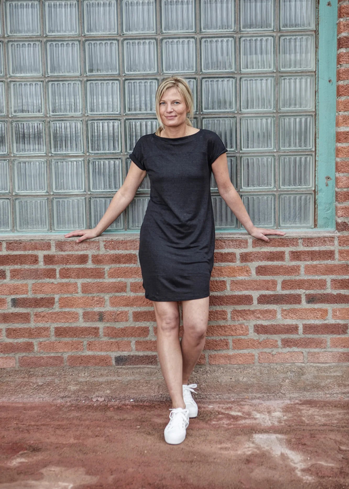GY LIZ DRESS — STEELBLUE - Ivanhoe of Sweden