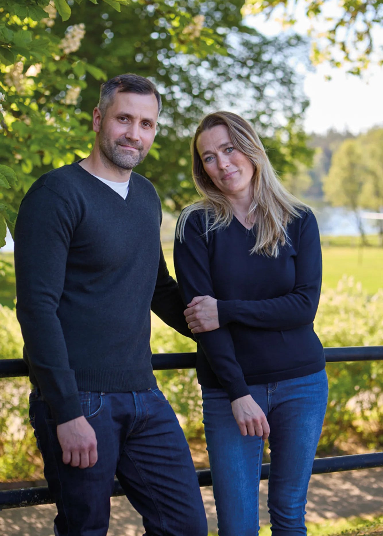 PD V - NECK MALE — GRAPHITE MARL - Ivanhoe of Sweden