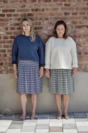GY SMILLA SKIRT — WINE WOOD - Ivanhoe of Sweden