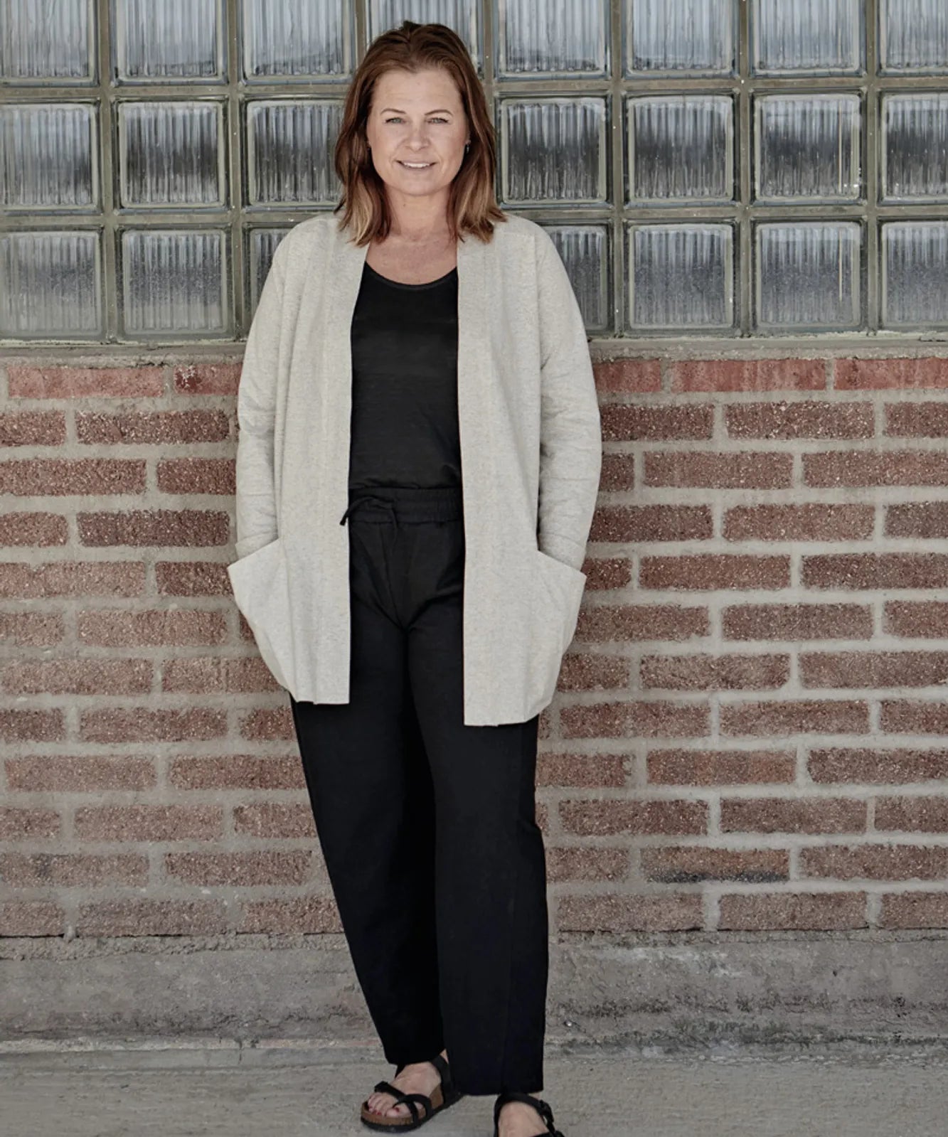 GY BEYLA CARDIGAN — NATURMELANGE - Ivanhoe of Sweden