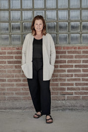 GY BEYLA CARDIGAN — NATURMELANGE - Ivanhoe of Sweden