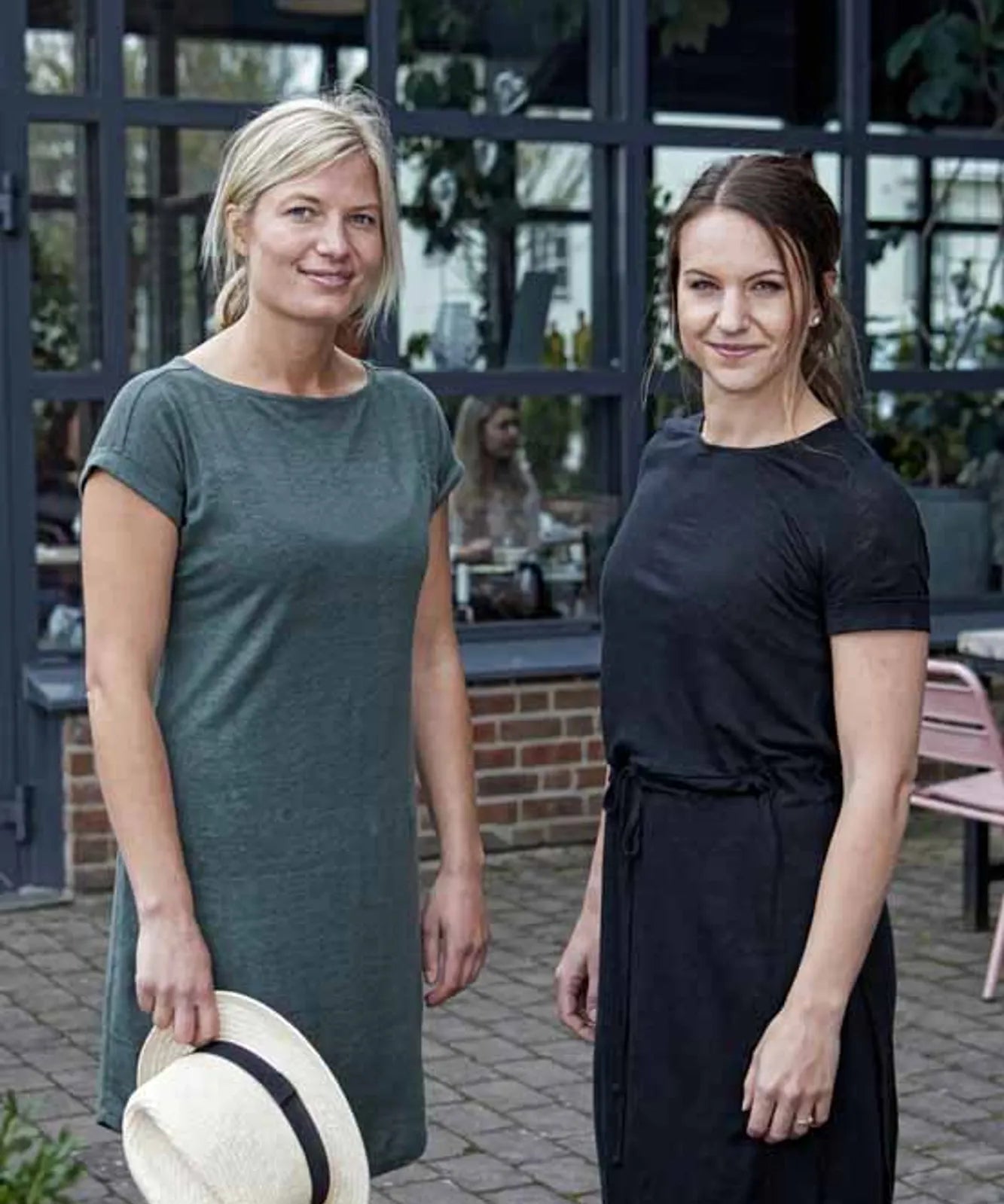 GY LIZ DRESS — DARK OLIVE - Ivanhoe of Sweden