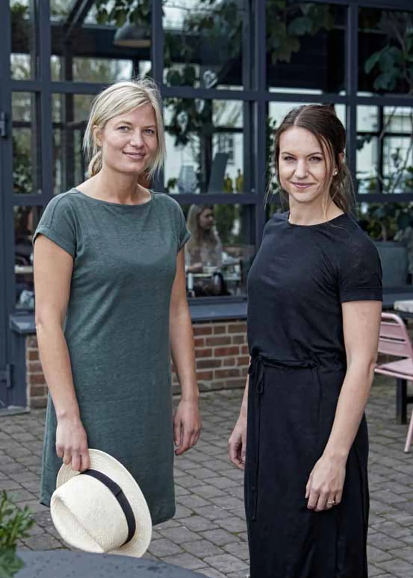 GY LIZ DRESS — DARK OLIVE - Ivanhoe of Sweden