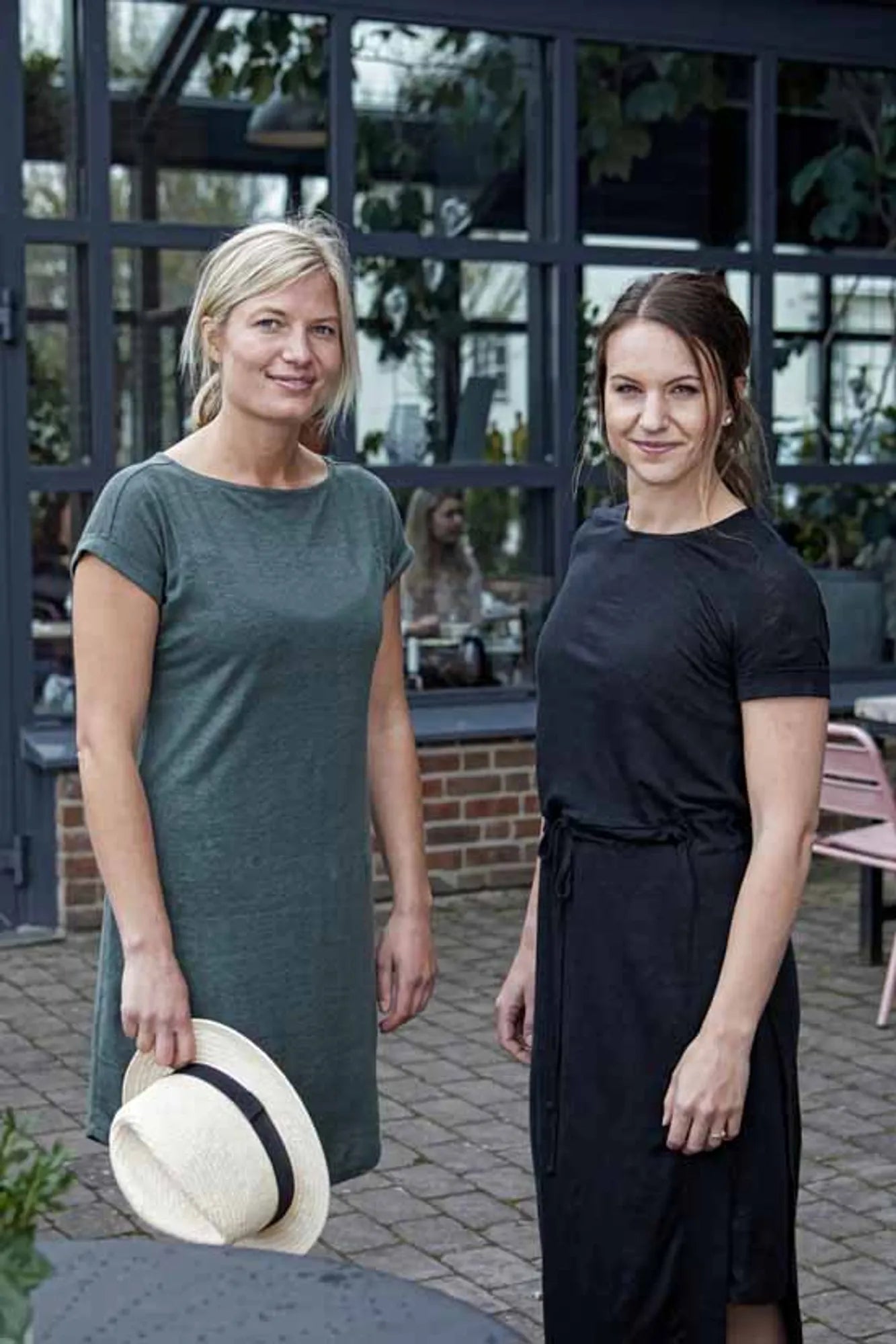GY LIZ DRESS — DARK OLIVE - Ivanhoe of Sweden