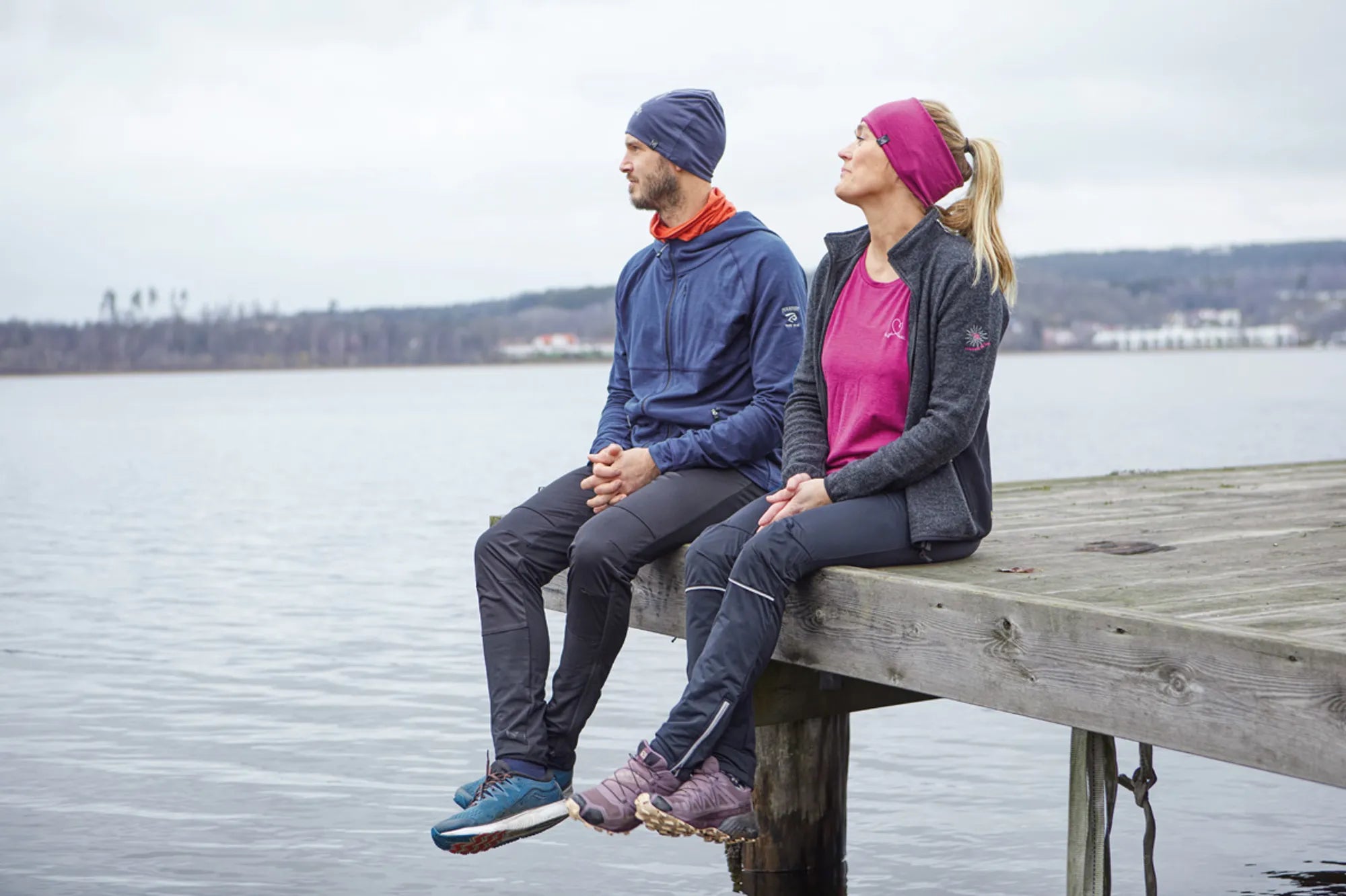 UNDERWOOL COOPER HOOD — STEELBLUE - Ivanhoe of Sweden