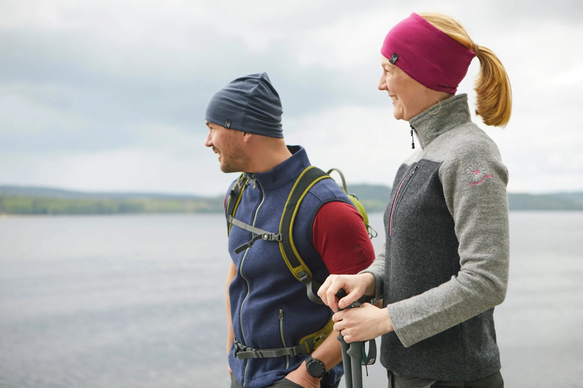 ZELDA HALF ZIP — GREY - Ivanhoe of Sweden