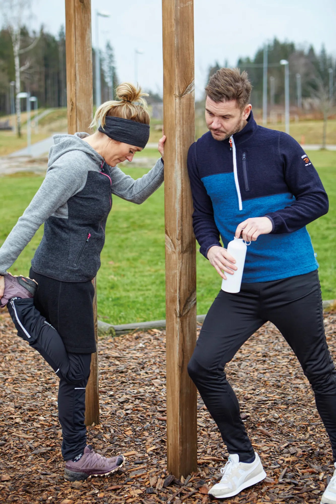 ZIGGY HALF ZIP — LODEN GREEN - Ivanhoe of Sweden